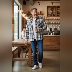 Carhartt Plaid Longsleeve Button Down Size Med